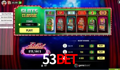 Game Providers 53bet